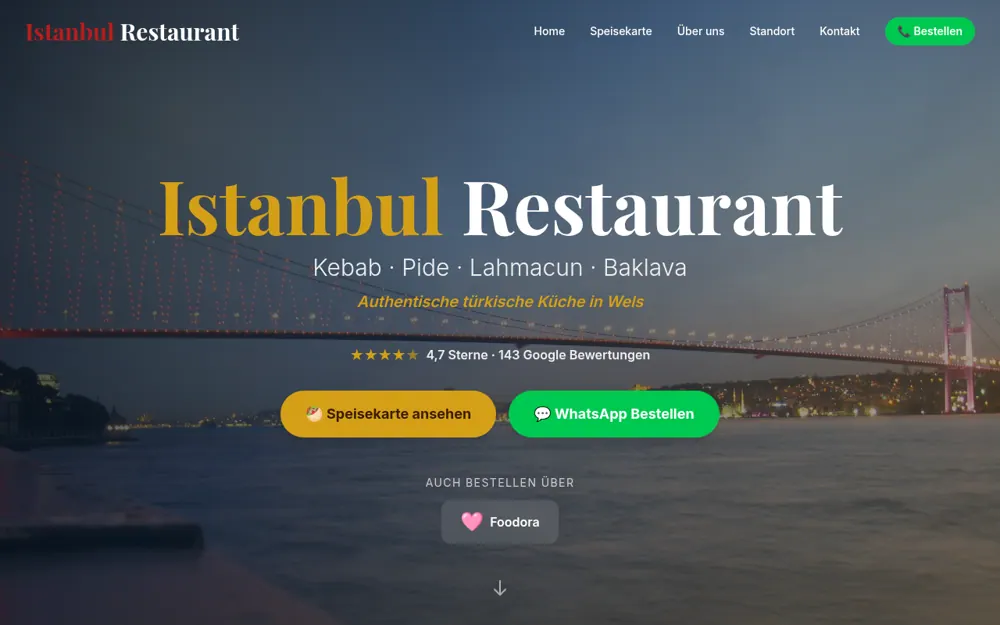 Istanbul Restaurant — Wels, Austri